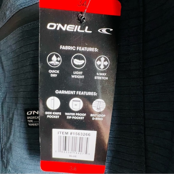 O’Neill CrossOver Lightweight Shorts - Picture 6 of 7